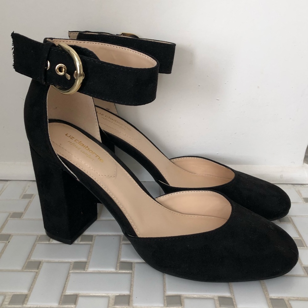 Liz Claiborne Block Heel pumps Size 7